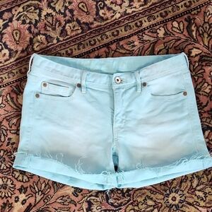 Madewell Cutoff Low Rise Jeans Denim Shorts 28